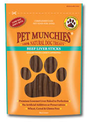 Pet Munchies Beef Liver Sticks