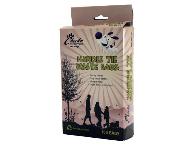 Cheeko Poop waste Bags - Handle Tie