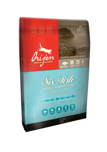 Orijen Six Fish Cat Food (5.4kg)
