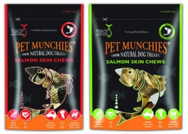 Pet Munchies Salmon Skin Chews